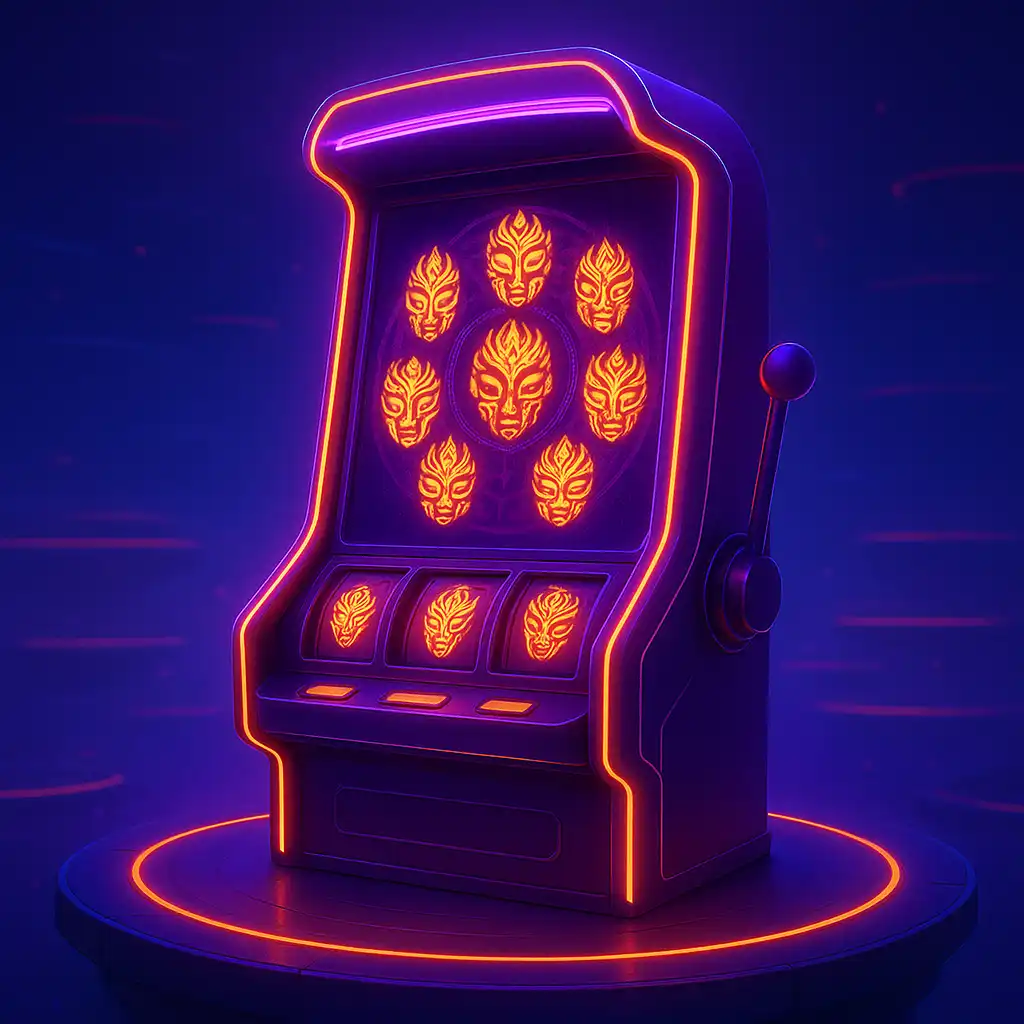 9 Masks Of Fire slot game screen